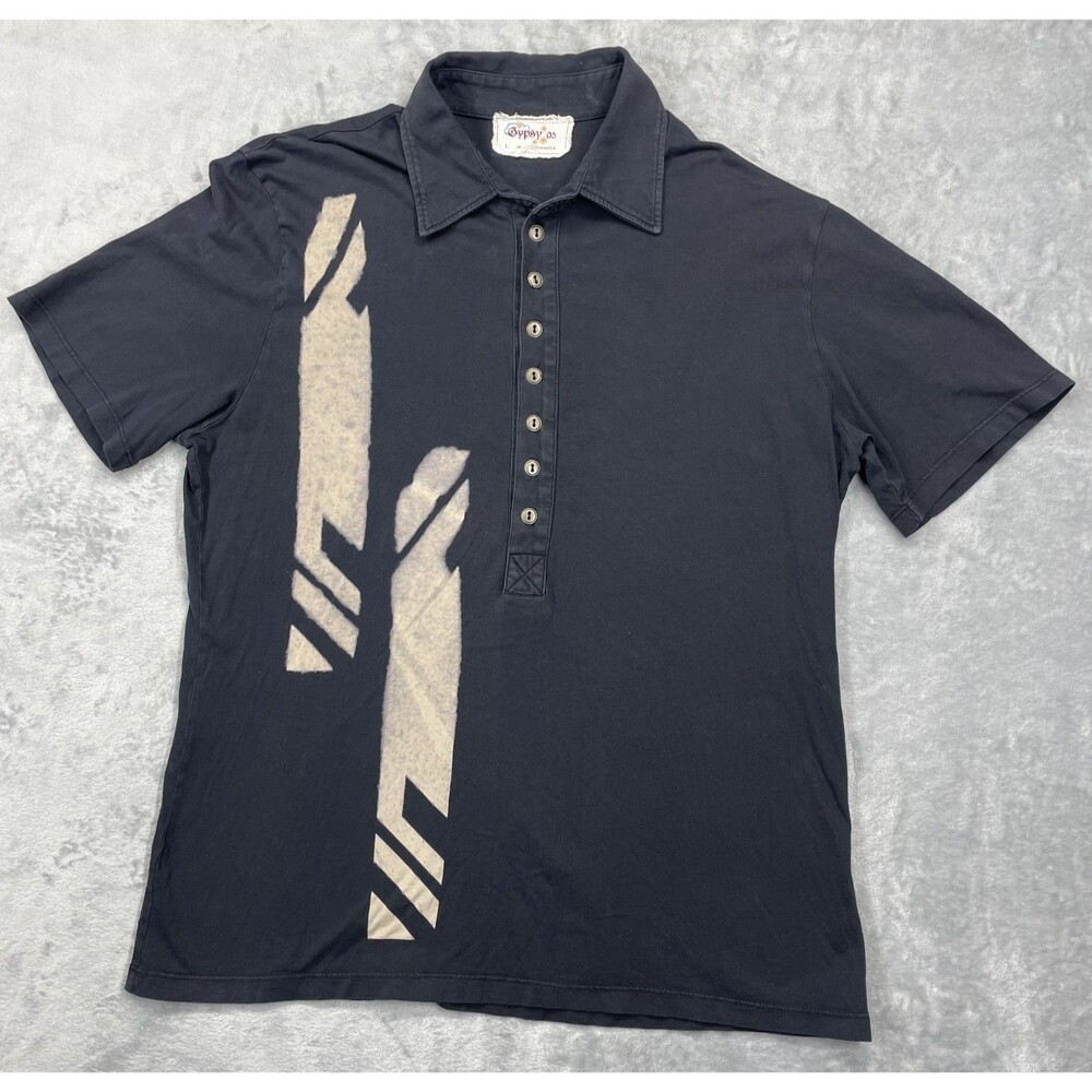 Gypsy 05 Men's Large Short-Sleeve Graphic Polo Shirt